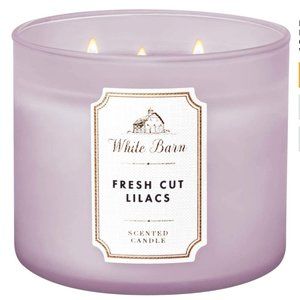 NEW Bath and Body Works Candle FRESH CUT LILACS 3 WICK 14.5 Oz